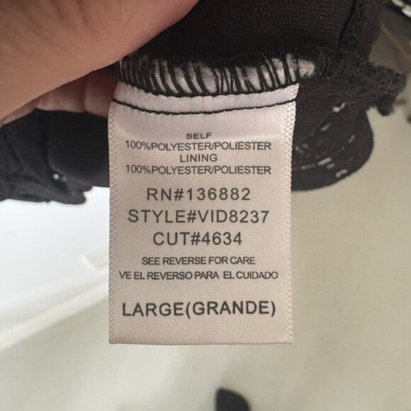 The Vintage Shop Lace Long Sleeve Mini Dress – Size Large (NWT) - Picture 10 of 16